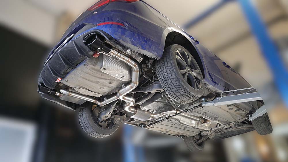 Sportovní klapkový výfuk Hurricane 3,5″ – Seat Leon FR 190 k s OPF ST s OPF 5F verze V3