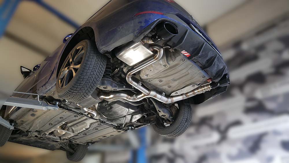 Sportovní klapkový výfuk Hurricane 3,5″ – Seat Leon FR 190 k s OPF ST s OPF 5F verze V3