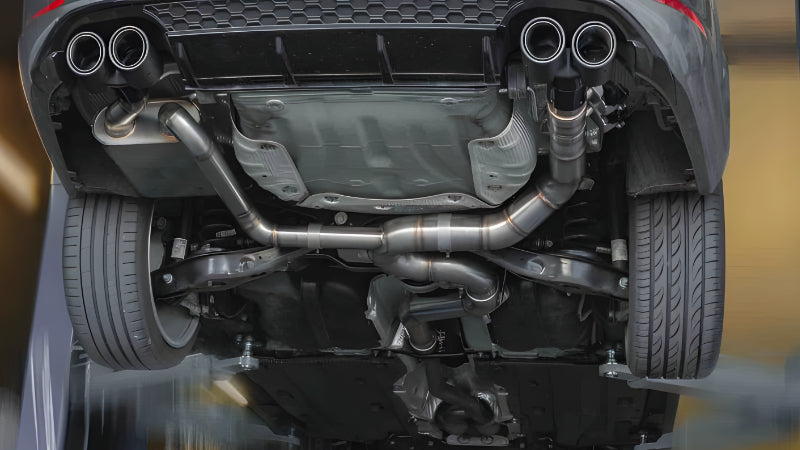 Sportovní klapkový výfuk Hurricane 3,5″ – VW Golf 7.5 R Variant 300 k s OPF verze V2