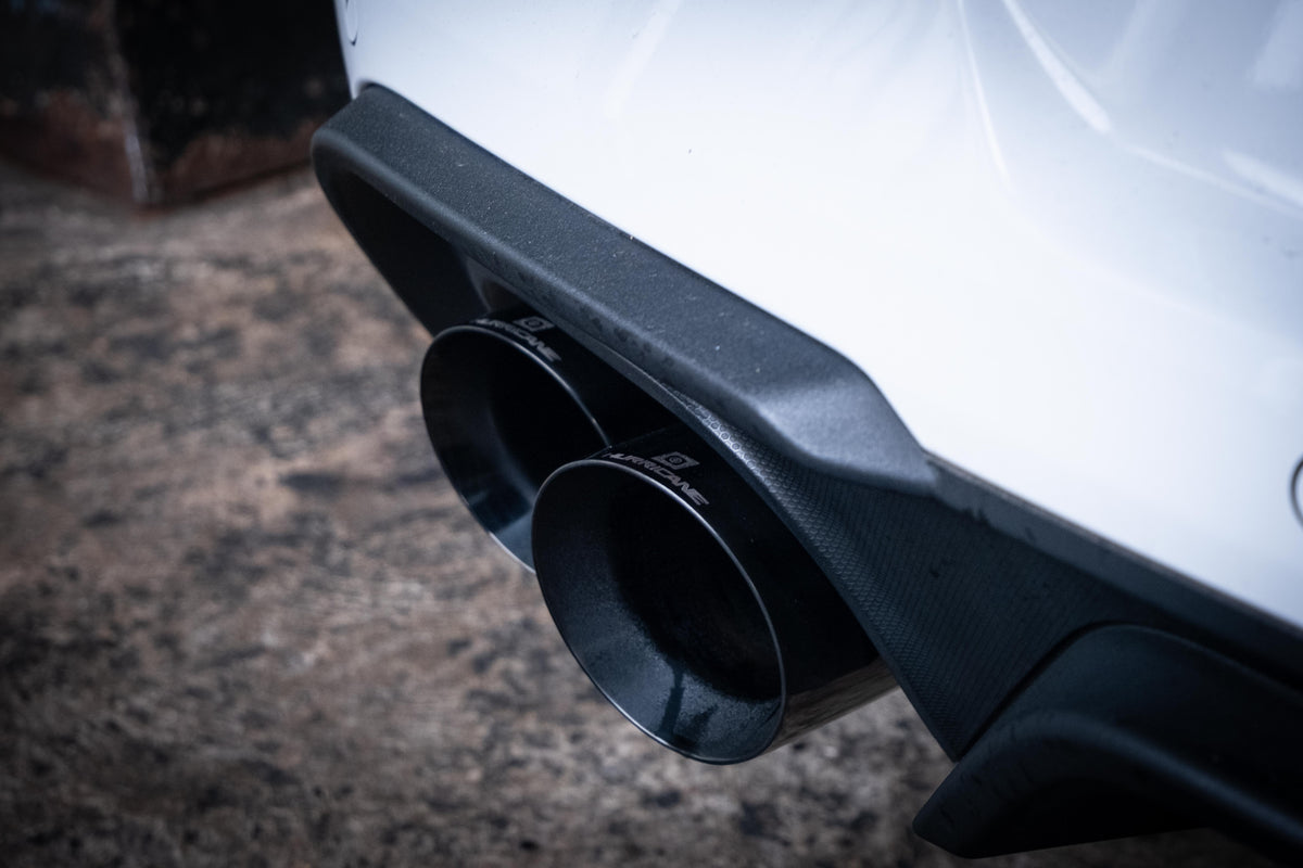 Sportovní klapkový výfuk Hurricane 3,5″ – Ford Mustang kupé 5.0 Mk6 facelift