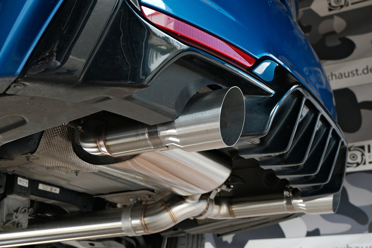 Sportovní klapkový výfuk Hurricane 3,5″ – BMW 435i F36 Gran kupé