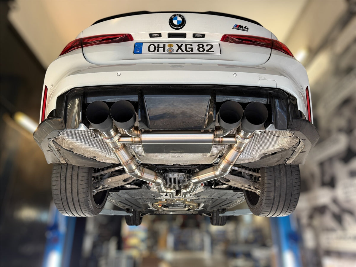Sportovní klapkový výfuk Hurricane 3,5″ – BMW M4 G82 Competition LCI 530 k
