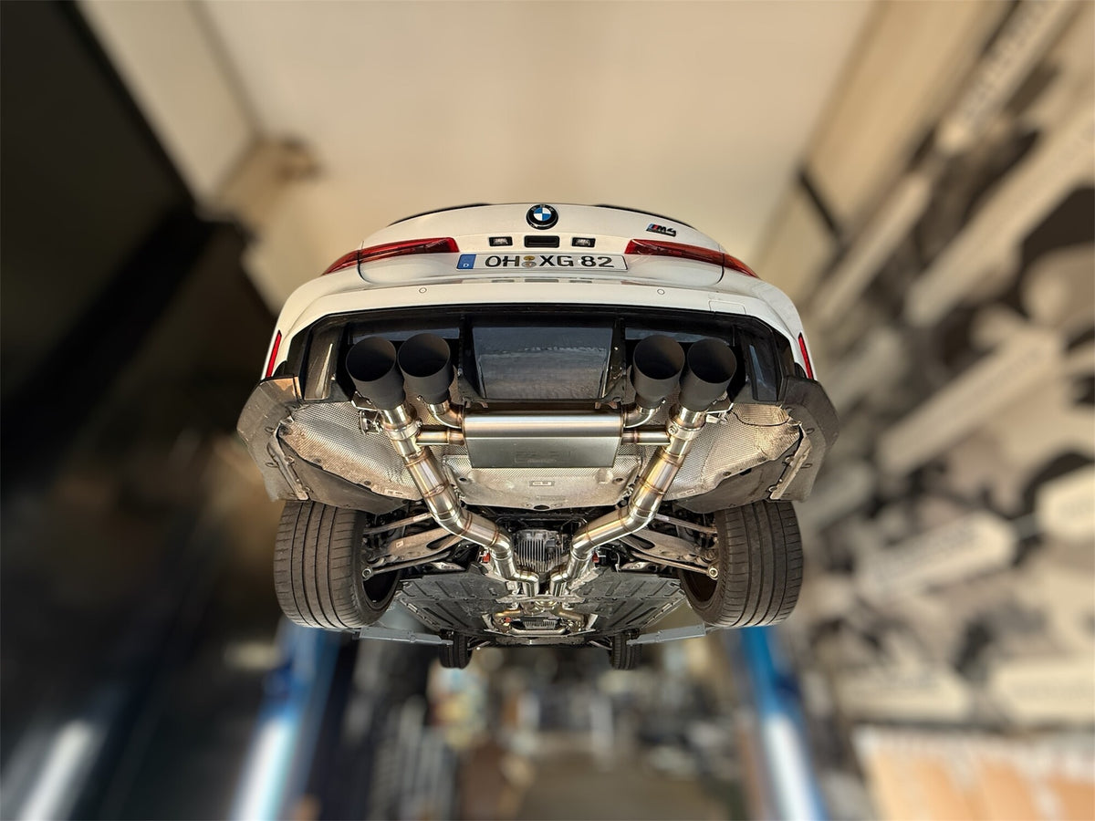 Sportovní klapkový výfuk Hurricane 3,5″ – BMW M4 G82 Competition LCI 530 k