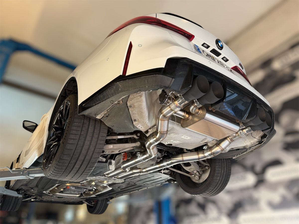 Sportovní klapkový výfuk Hurricane 3,5″ – BMW M4 G82 Competition LCI 530 k
