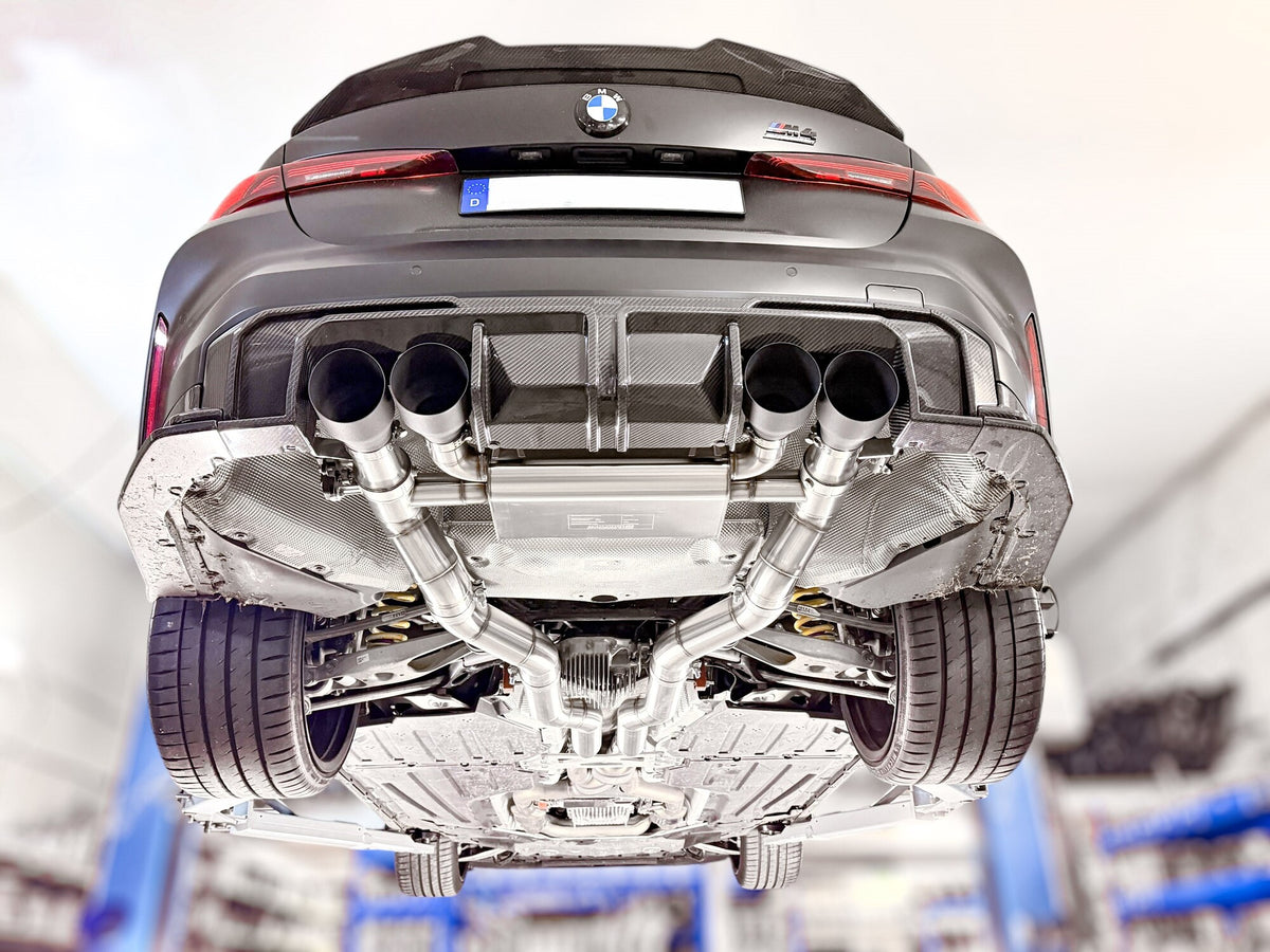 Sportovní klapkový výfuk Hurricane 3,5″ – BMW M4 G82 480 k