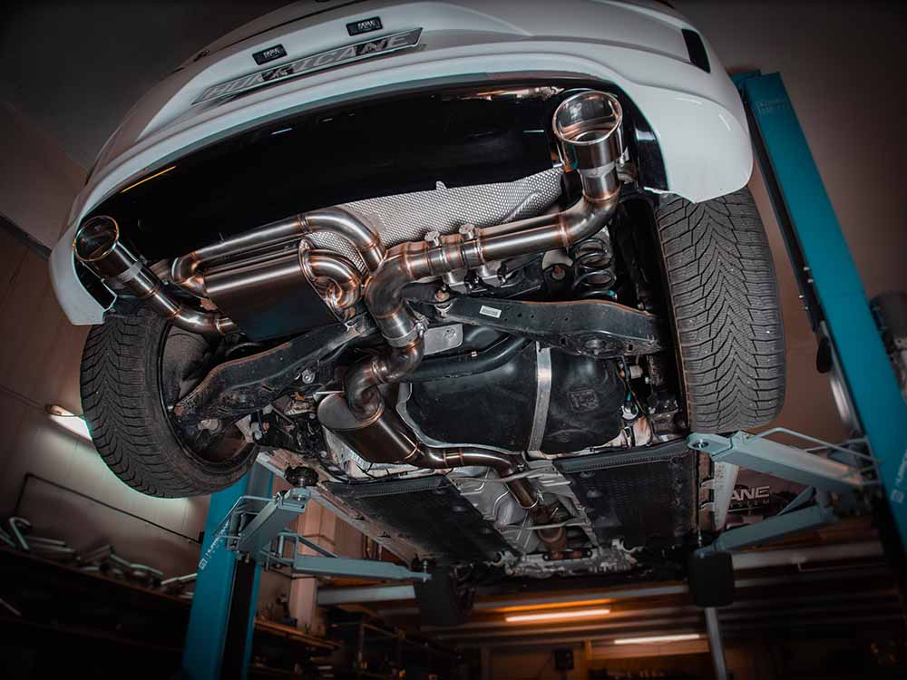 Sportovní klapkový výfuk Hurricane 3,5″ – VW Scirocco III / R 2.0 TSI 265-280 k verze V3