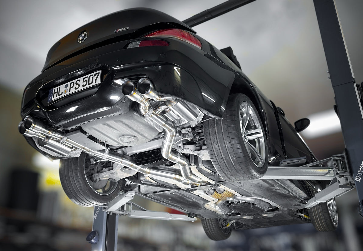 Sportovní klapkový výfuk Hurricane 3,5″ – BMW E63 M6