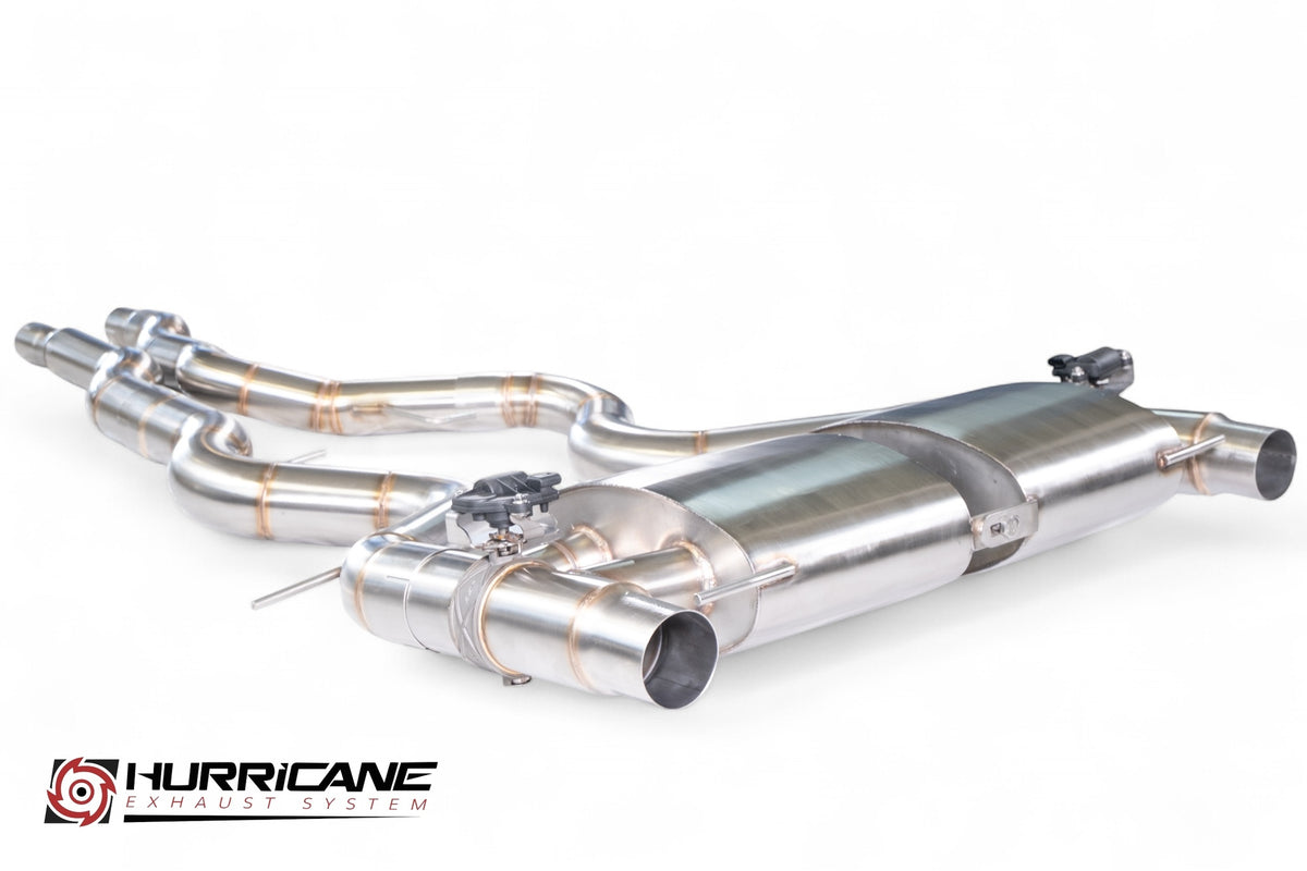 Sportovní klapkový výfuk Hurricane 3,5″ – BMW E92 E93 335i N54