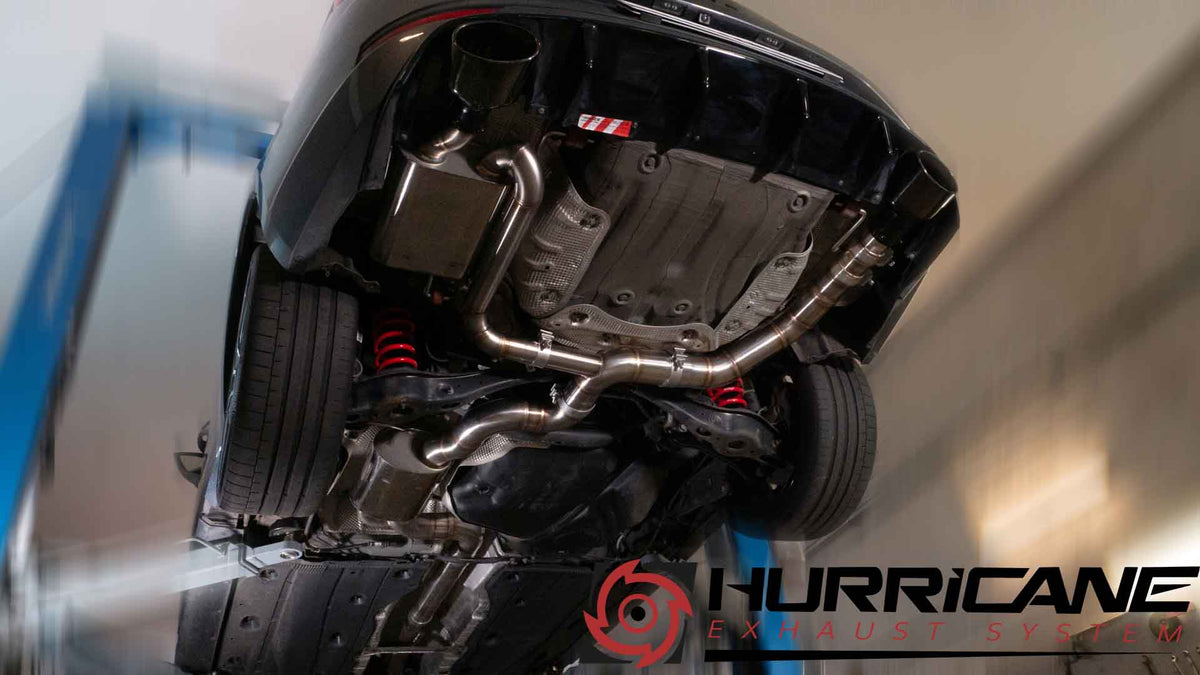 Sportovní klapkový výfuk Hurricane 3,5″ – Seat Leon Cupra ST 290 FWD s OPF 5F verze V3 facelift