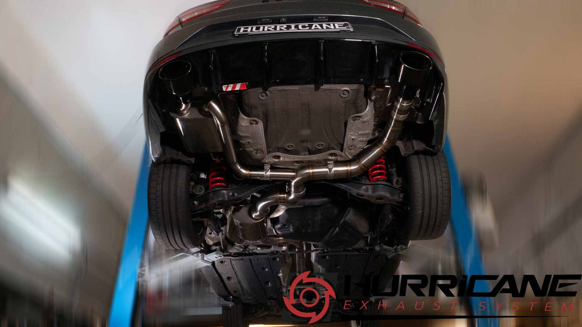 Sportovní klapkový výfuk Hurricane 3,5″ – Seat Leon Cupra ST 290 FWD s OPF 5F verze V3 facelift
