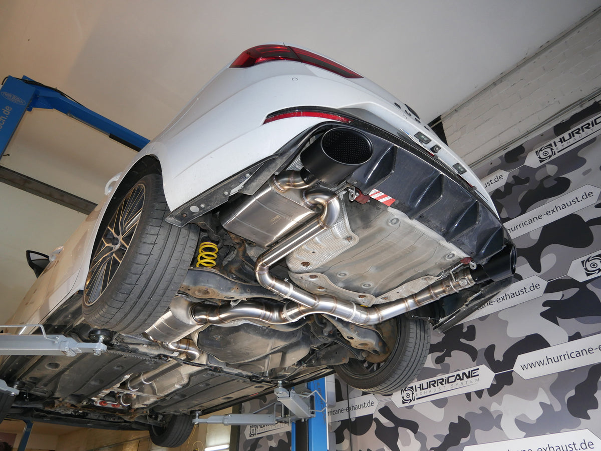 Sportovní klapkový výfuk Hurricane 3,5″ – Seat Leon Cupra ST 290 FWD 5F verze V3