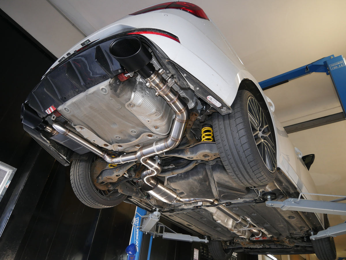 Sportovní klapkový výfuk Hurricane 3,5″ – Seat Leon Cupra ST 290 FWD 5F verze V3