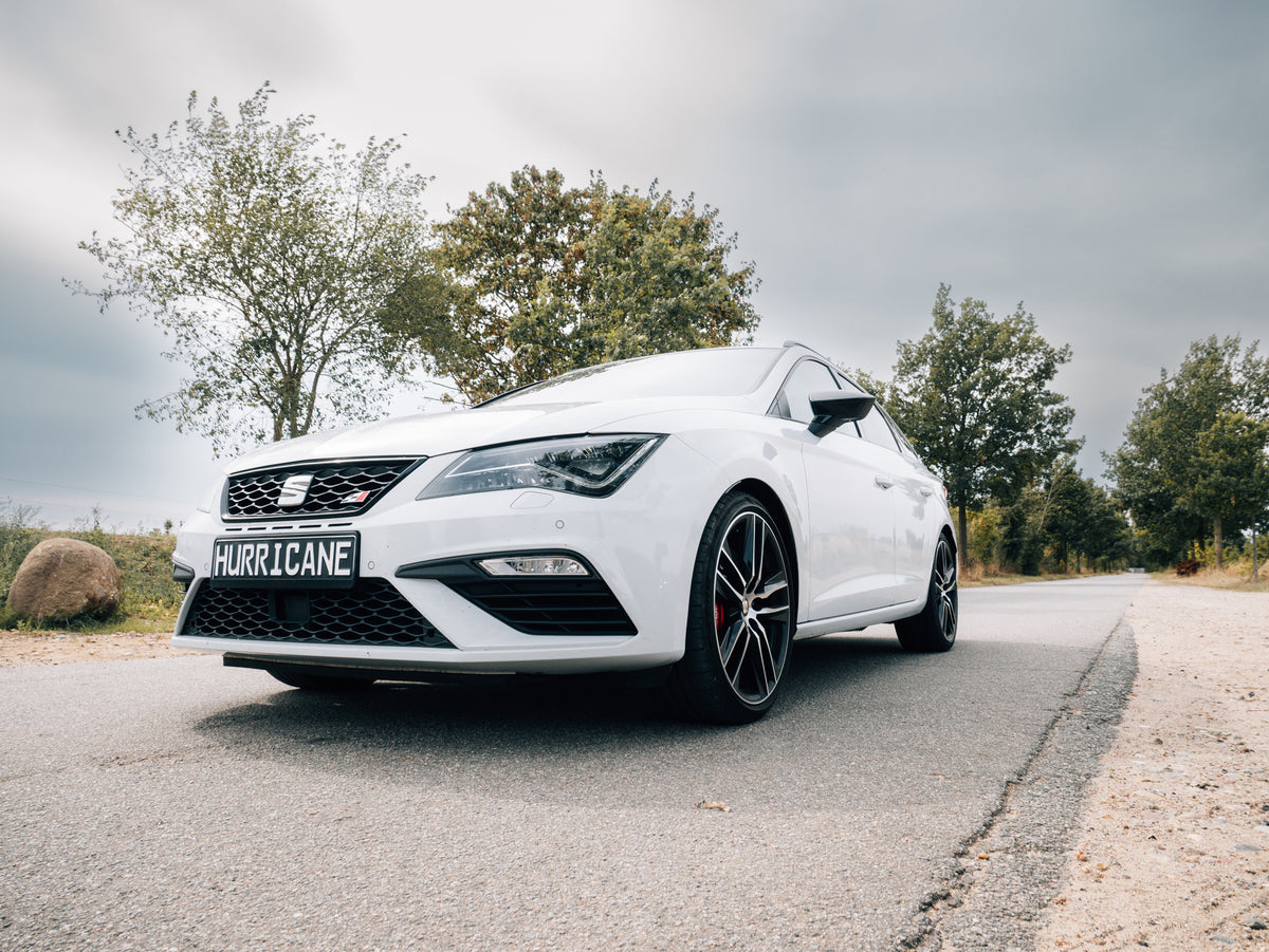 Sportovní klapkový výfuk Hurricane 3,5″ – Seat Leon Cupra ST 300 FWD 5F verze V2