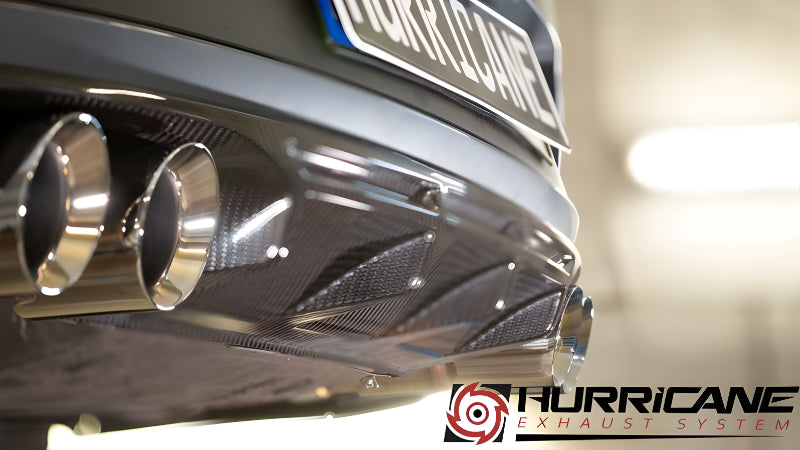 Sportovní klapkový výfuk Hurricane 3,5″ – Seat Leon Cupra ST 300 AWD Carbon Edition 5F verze V1