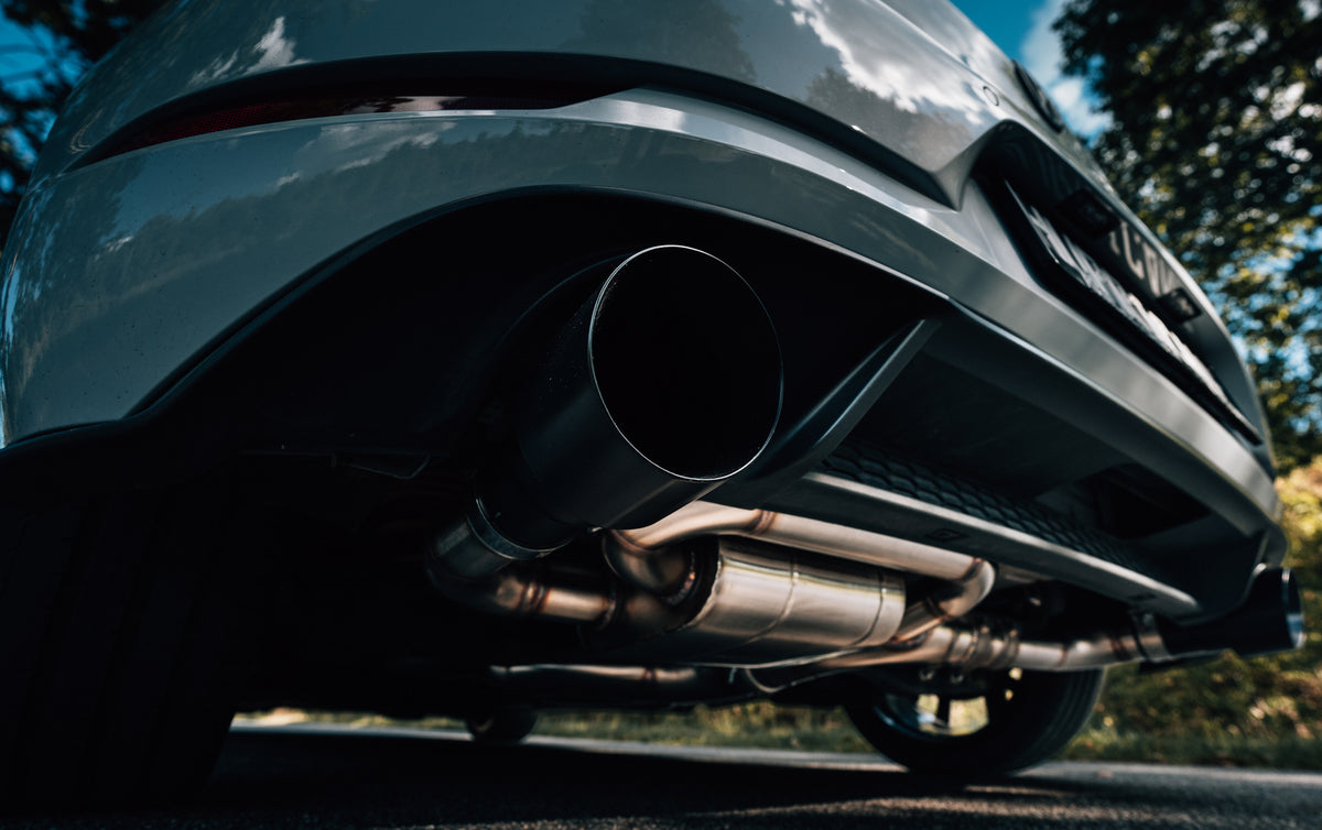 Sportovní klapkový výfuk Hurricane 3,5″ – VW Golf GTI 7.5 Performance facelift verze V2