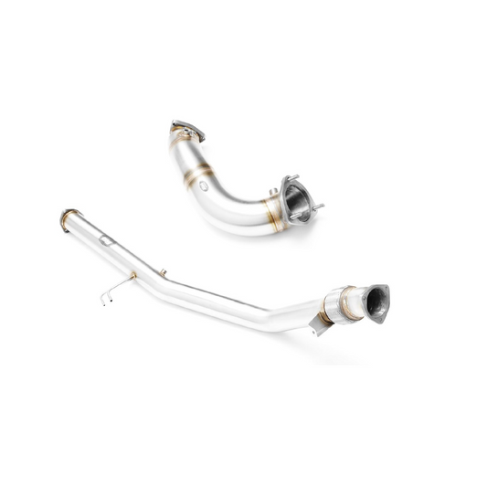 AUDI A4 B7 - Downpipe 2.7 / 3.0 TDI, sada náhrada katalyzátoru + DPF, Ø 76 mm