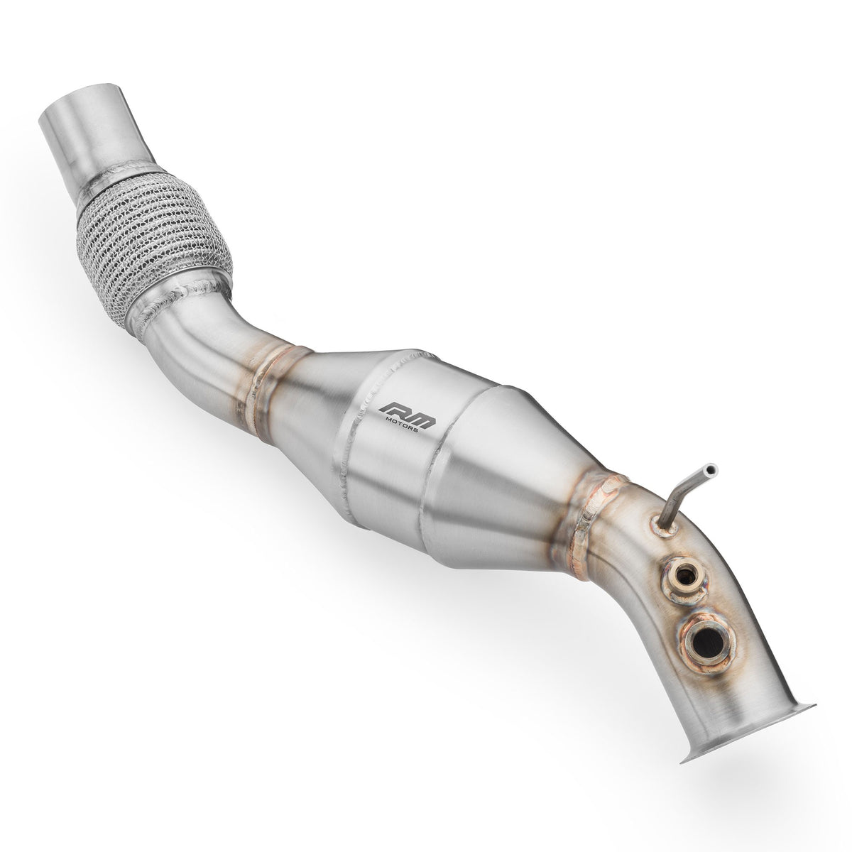 BMW Řada 1 E82 - Downpipe 120d s atrapou - průchozí tlumič