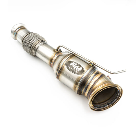 BMW Z4 / TOYOTA Supra - Downpipe s katalyzátorem HJS OBD