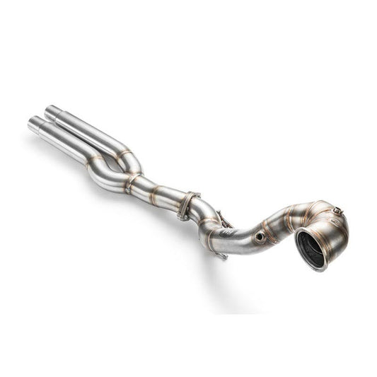 AUDI RS3 8V - Downpipe 2.5 TFSI (400 k, verze bez OPF), Ø 76 mm