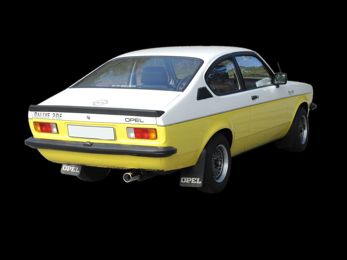 Sportovní výfuk Simons – OPEL Kadett C 1.9E/2.0E "GTE" (1973–1979) - 085-K